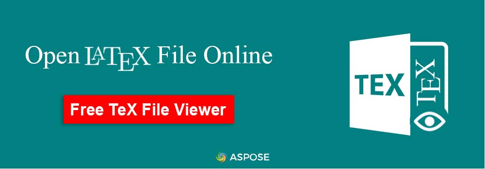 פתח LaTeX File Online - TeX Viewer Online