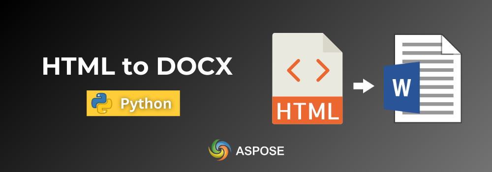 Convert HTML to DOCX in Python