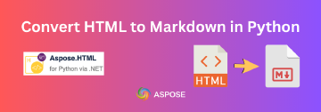 Convert HTML to Markdown in Python