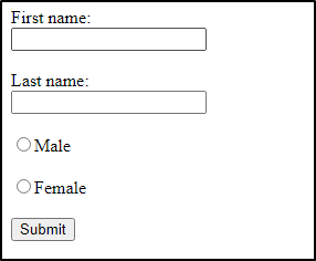 Create HTML Form Submit Btn