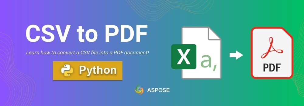 Convert CSV to PDF di Python