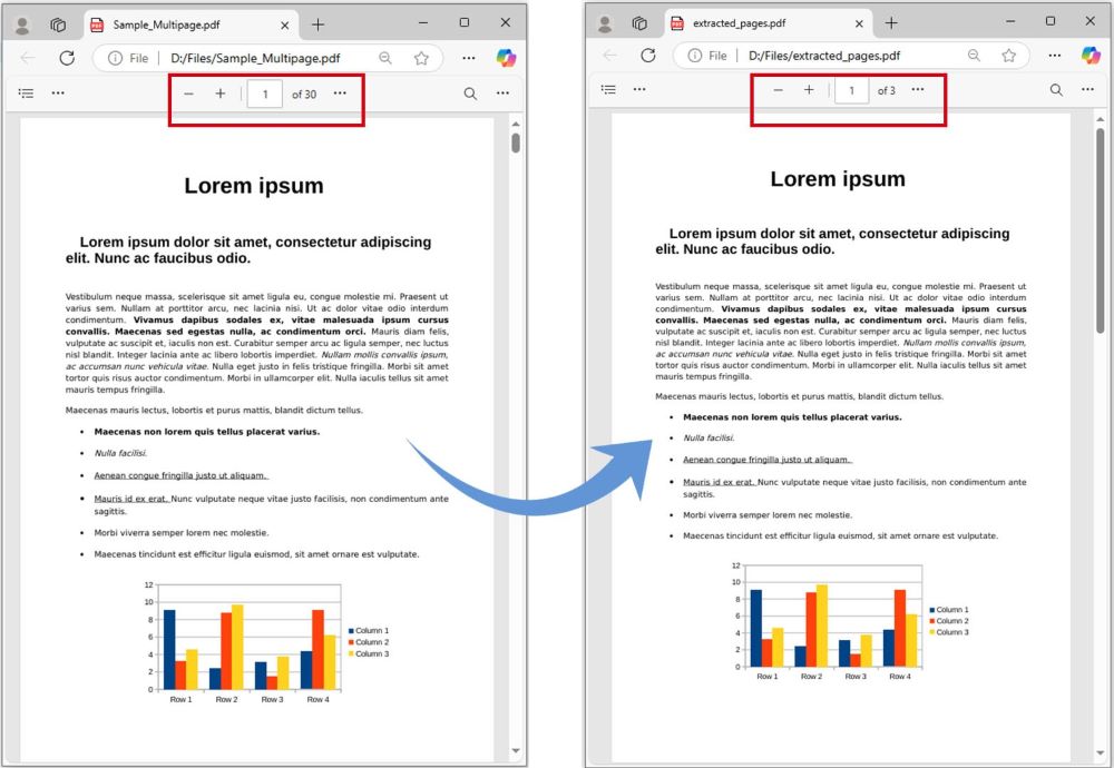 Ekstrak Rentang Halaman dari PDF di Python