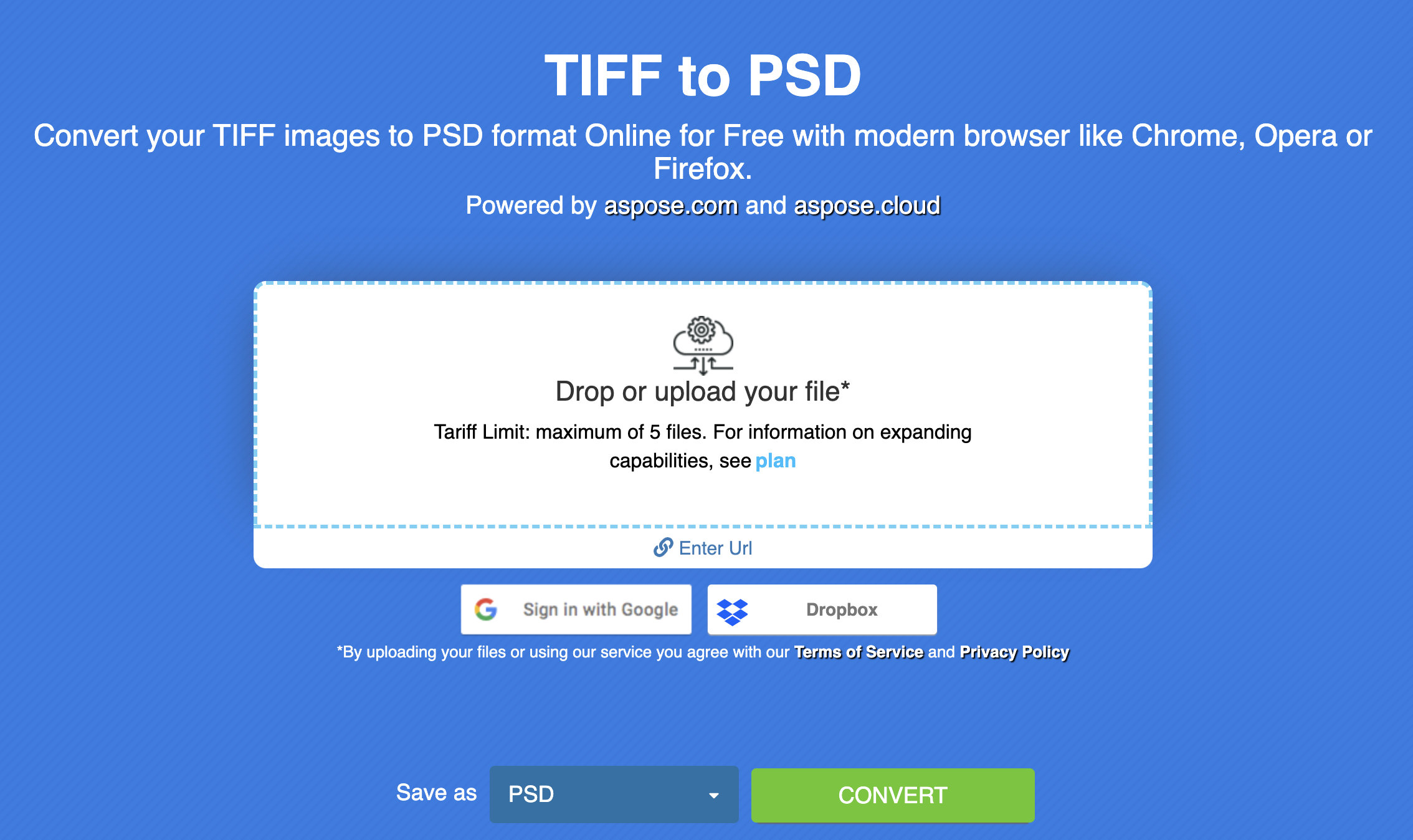 TIFF to PSD Converter