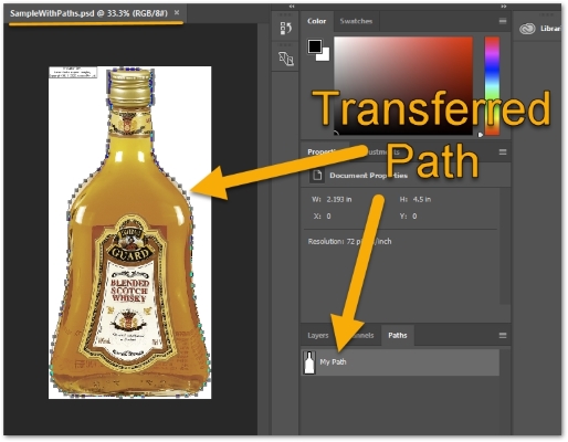 TIFF to PSD with Clipping Path