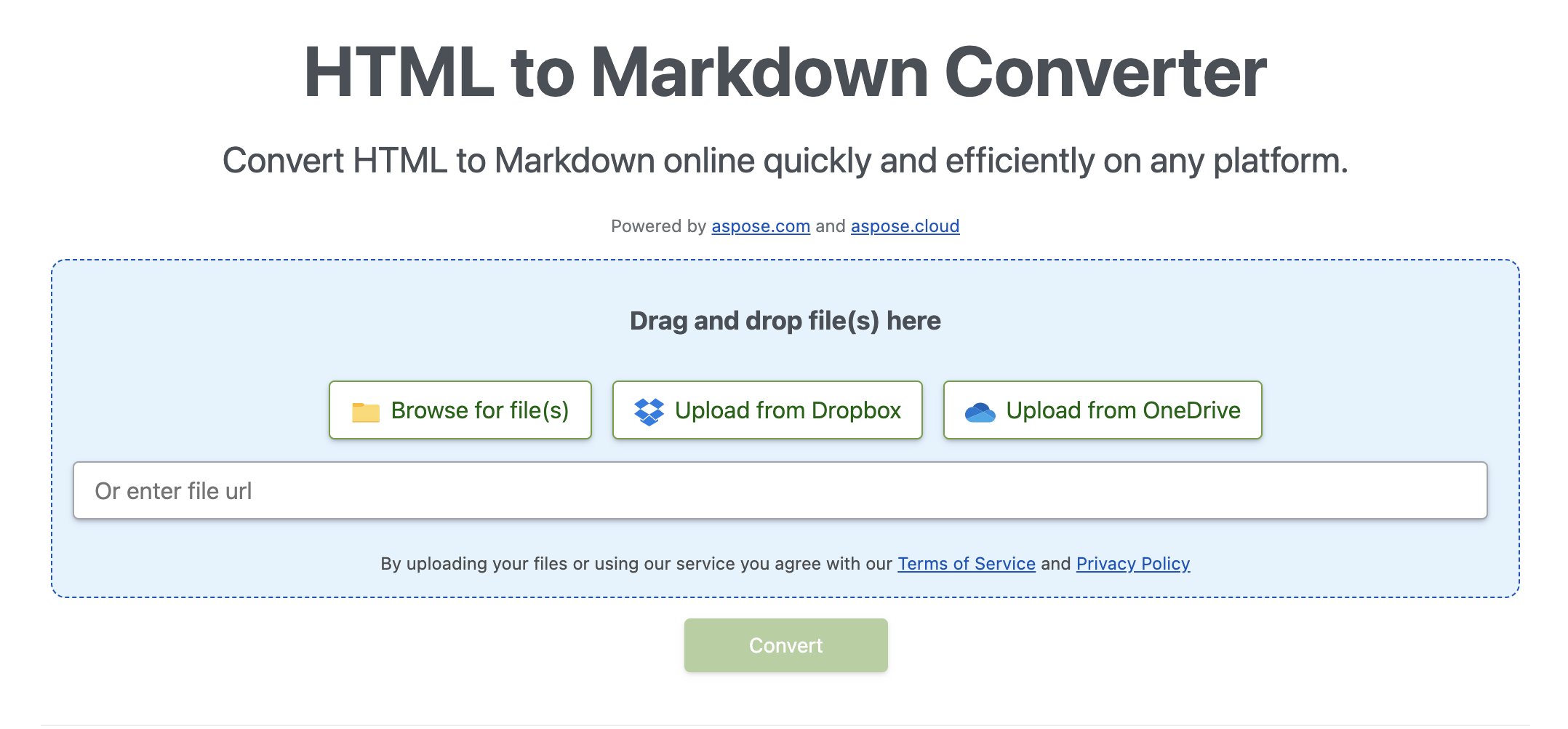 Convertitore HTML-MD