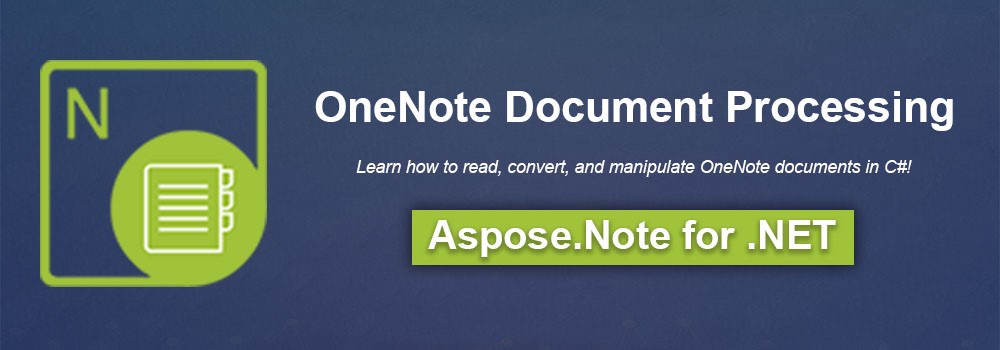 Lavorare con i documenti OneNote in C#: leggere, convertire e manipolare facilmente