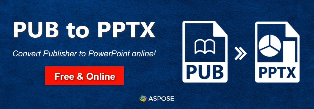 Converti Publisher in PowerPoint | PUB in PPT | PUB in PPTX