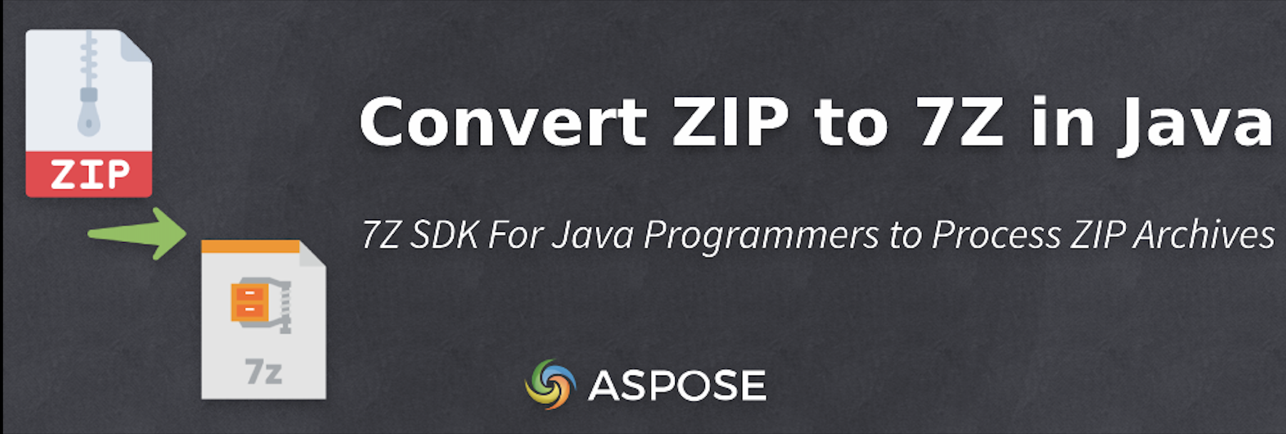 Convertire ZIP in 7Z in Java