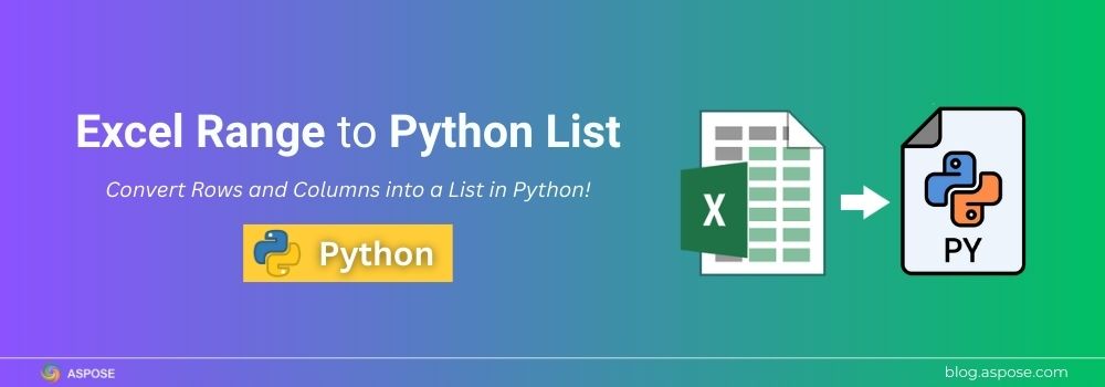 Excelの範囲をPythonリストに変換 | Python Excelをリストに