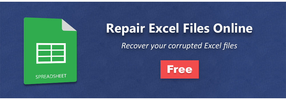 Excelファイルをオンラインで修復する