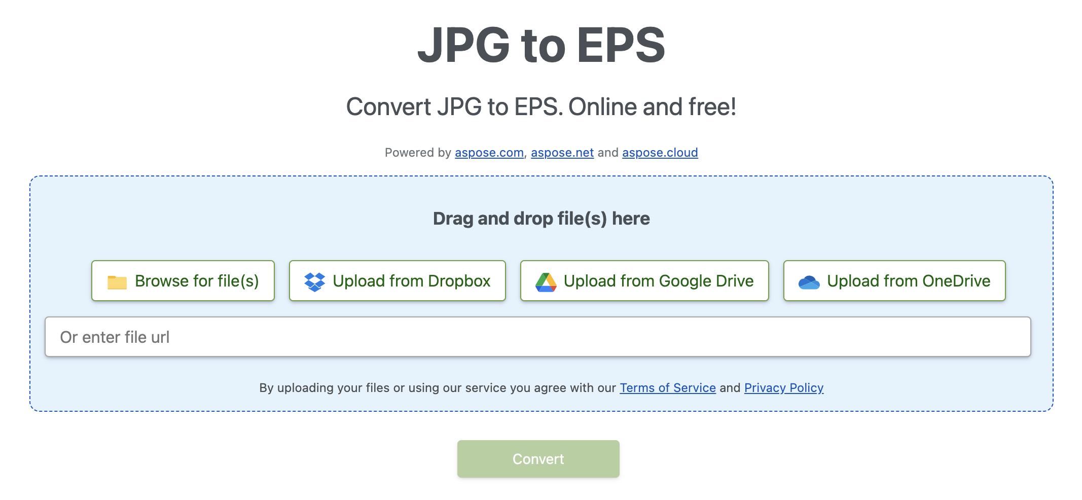 オンラインでJPGをEPSに変換