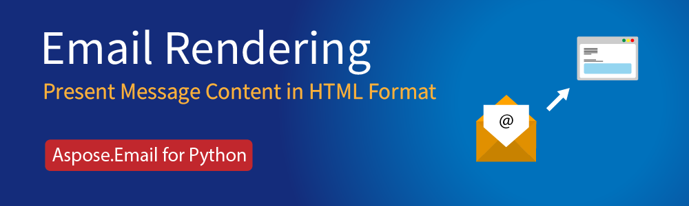 Python에서 이메일을 HTML로 렌더링