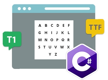 C#에서 TrueType 또는 Type1 글꼴에 대한 라틴 기호 지원 확인
