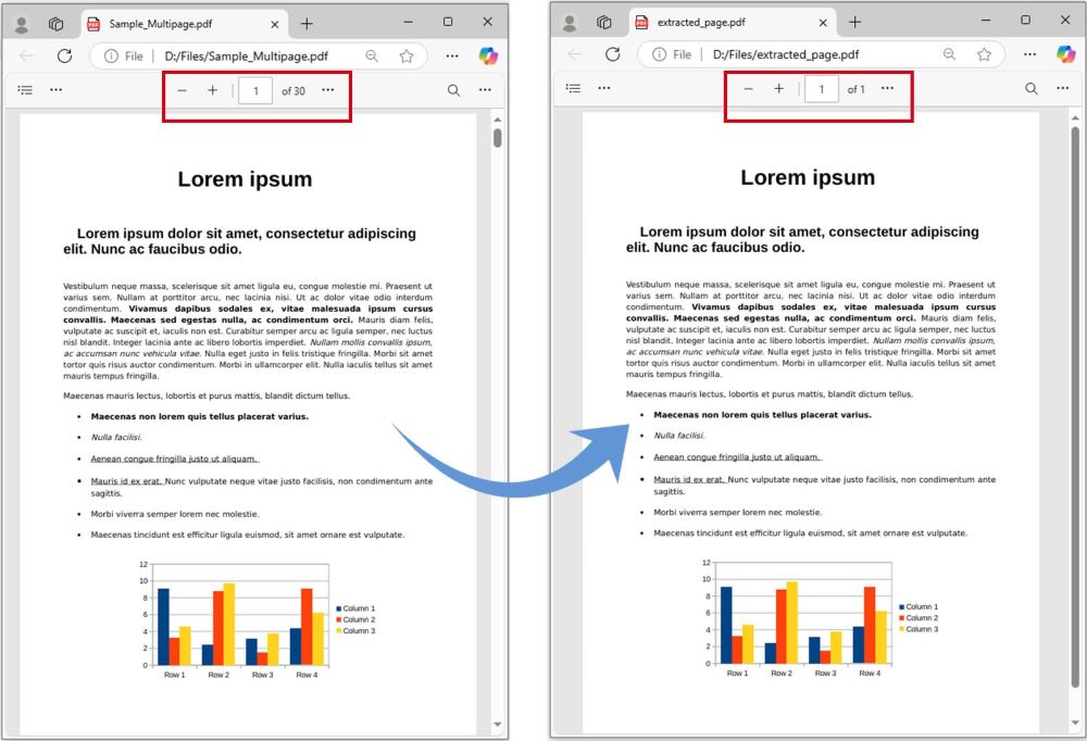 PDF 문서에서 페이지 추출하기 - Python