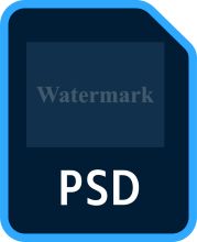 C#에서 PSD에 워터마크 추가