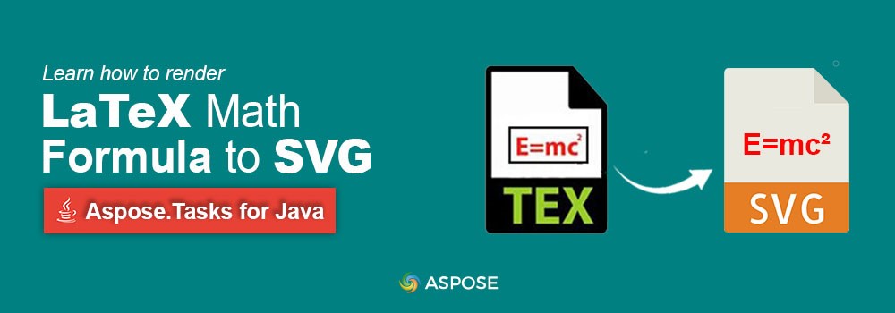 LaTeX 수식을 Java에서 SVG로 변환
