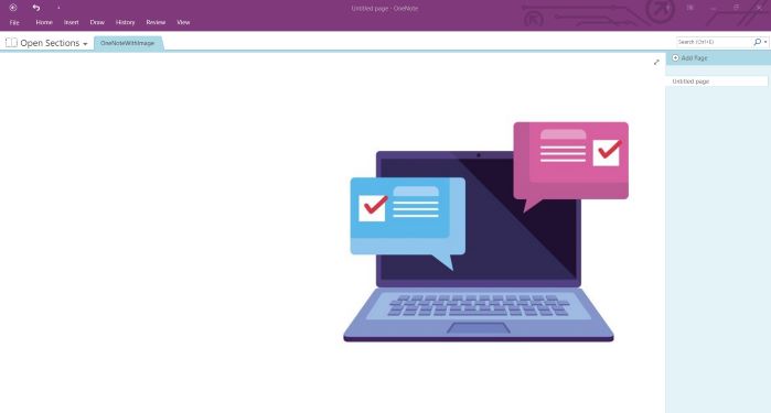 Add Image to New OneNote Document in Java