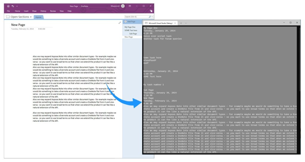 Extract All the Text from OneNote Documents.