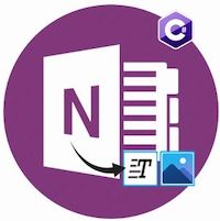 Extract Text and Images from OneNote in C#