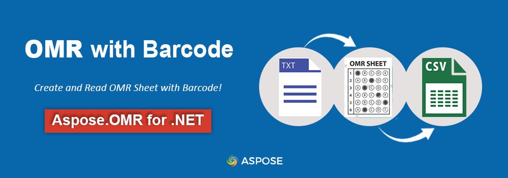 Create OMR Sheet with Barcode in C# | Read OMR Barcode C#
