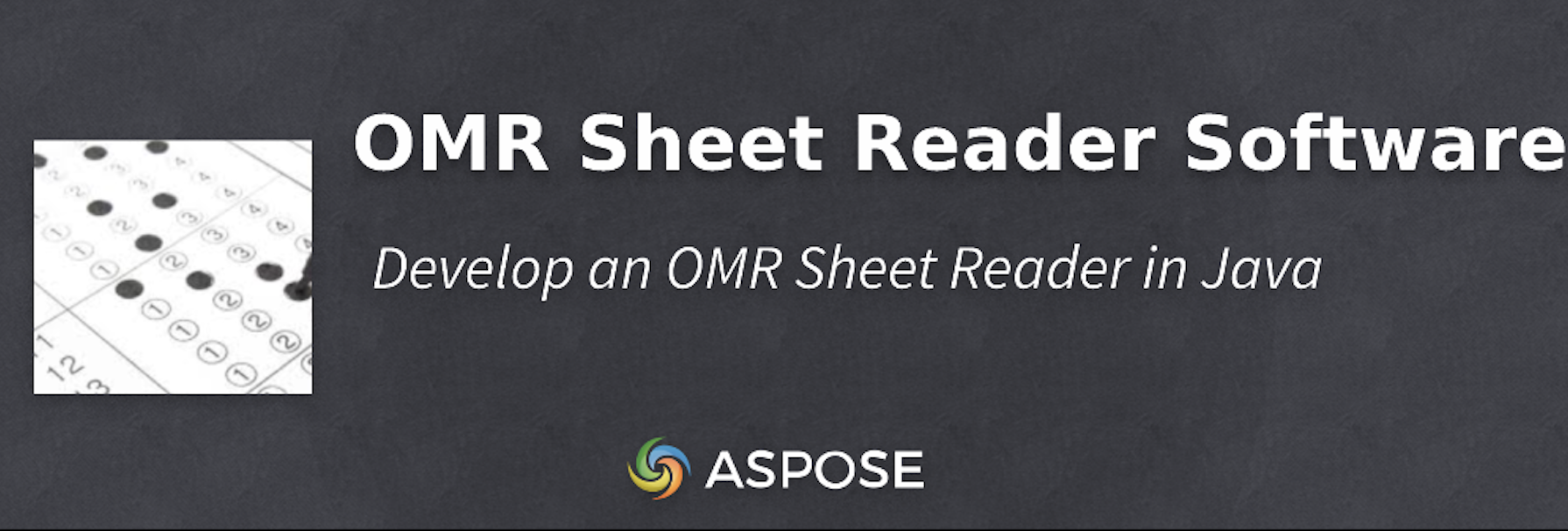 OMR Sheet Reader in Java - OMR Sheet PNG