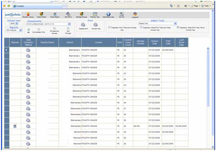 Bubble sheet preview in School Management System