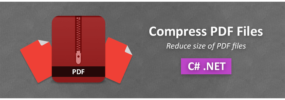 Compress PDF Files in C#