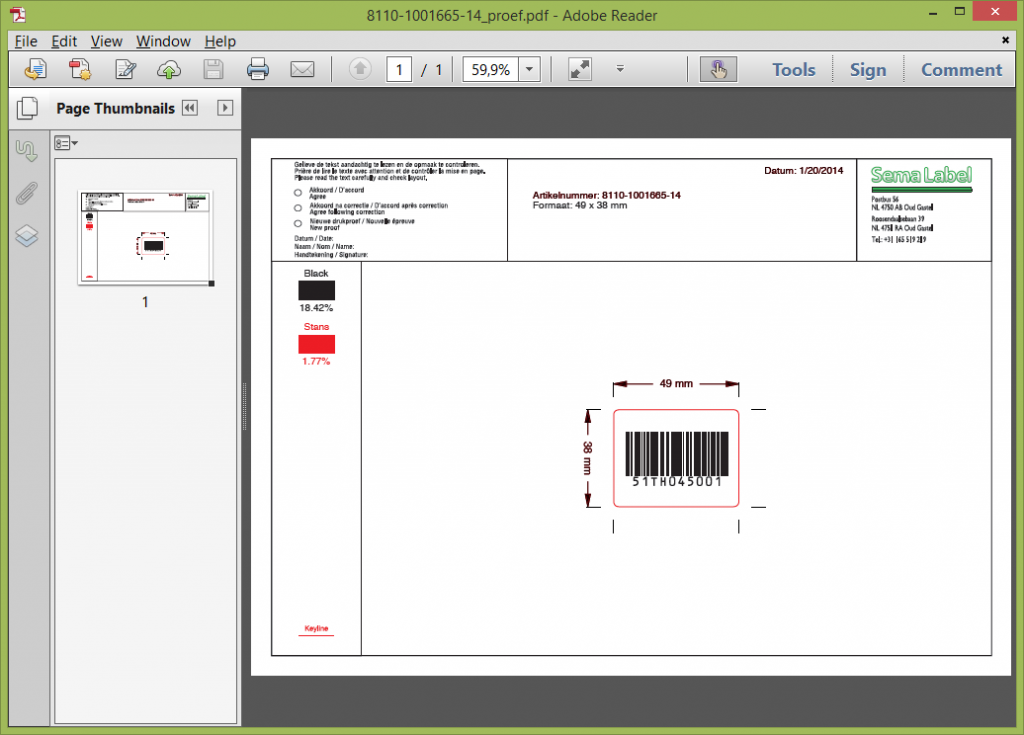 Preview of PDF file