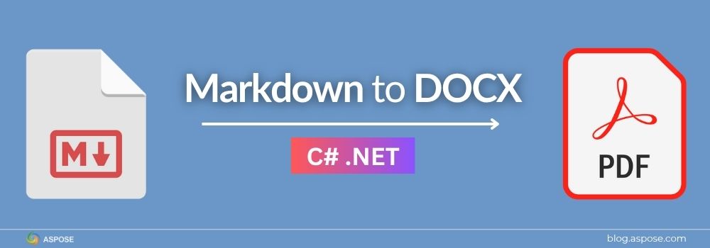 Markdown na Word Konwerter | Konwertuj plik MD na Word w C#