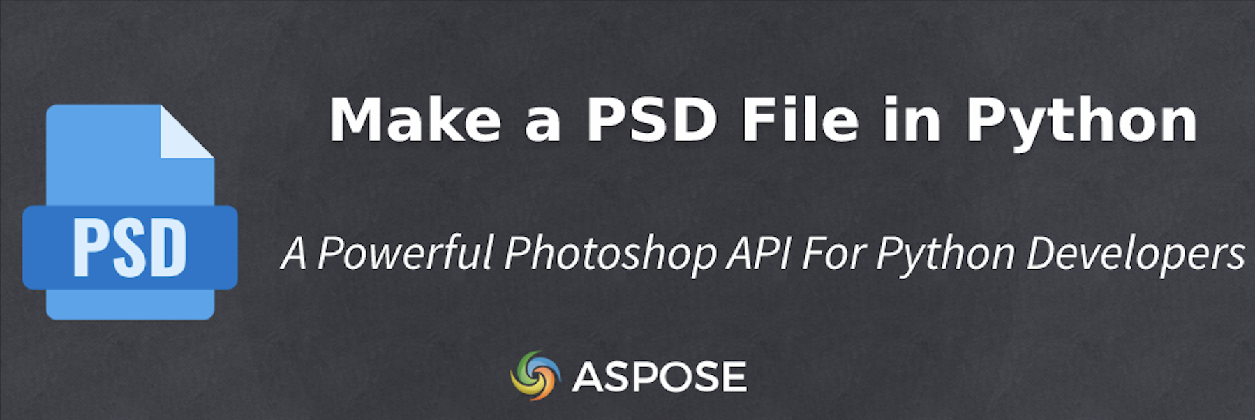 How to Make a PSD File in Python