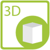 Logotipo Aspose.3D para .NET