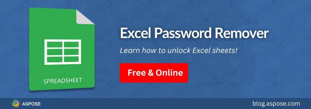 Desbloquear Planilhas do Excel com um Removedor de Senha do Excel Online