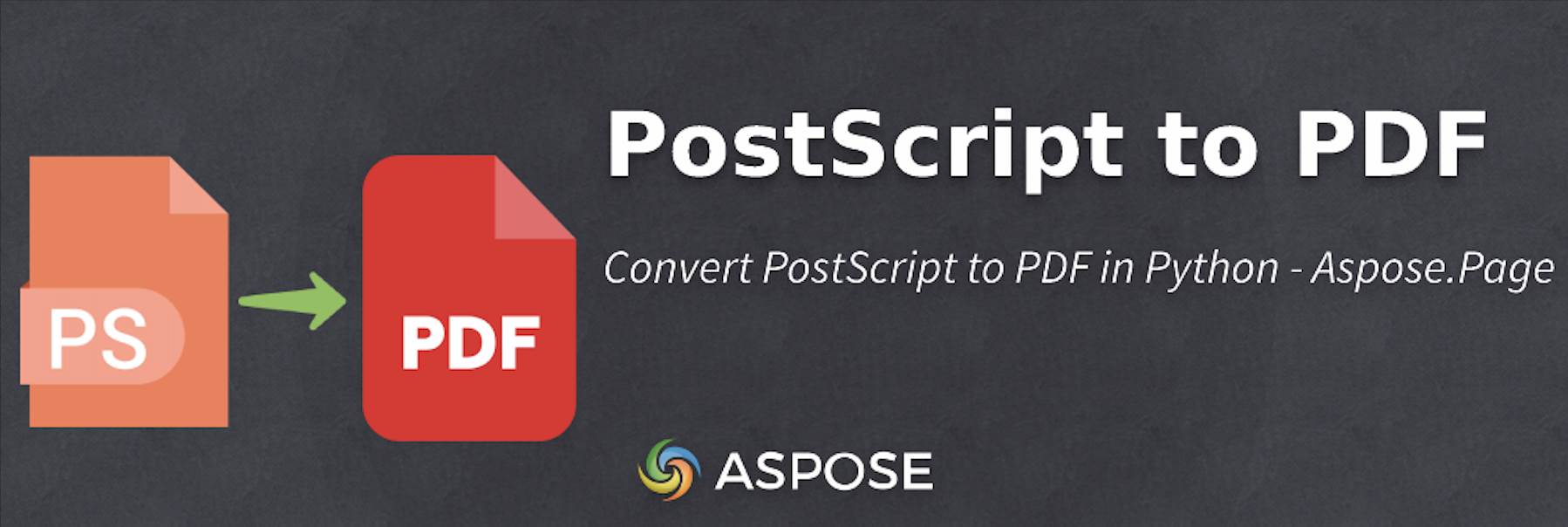 Converter PostScript para PDF em Python
