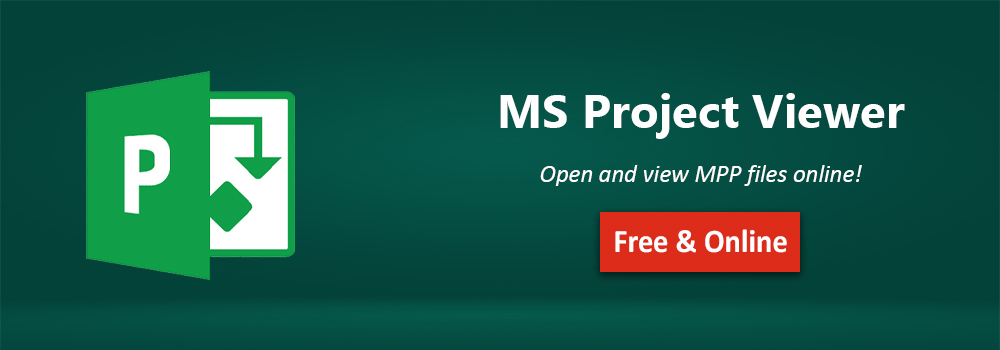 Visualizador do MS Project on-line | Visualizador de arquivos MPP | Abra o arquivo MPP