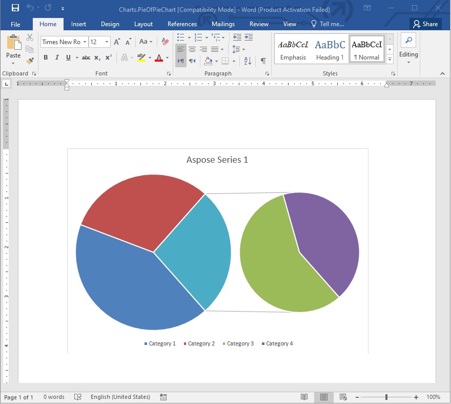 Como Criar um Gráfico de Pizza de Pizza no Word usando Python