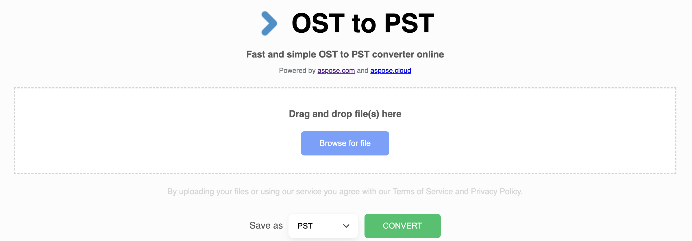 Бесплатный конвертер OS Tto PST