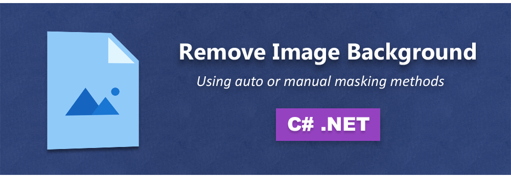 Удалить фоновое изображение C#