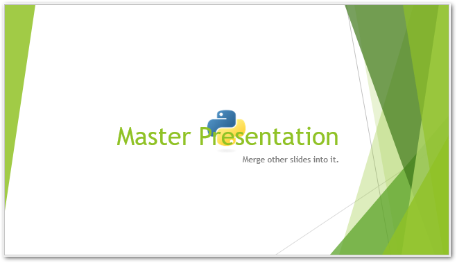 Добавить водяной знак изображения на слайды PowerPoint в Python