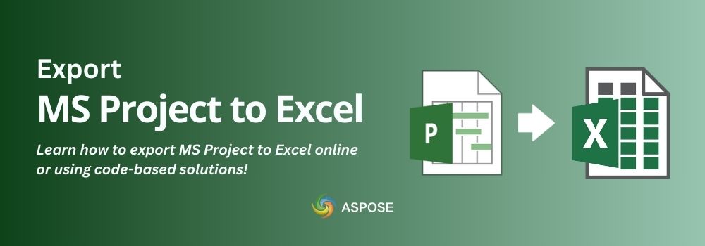 Экспорт MS Project в Excel