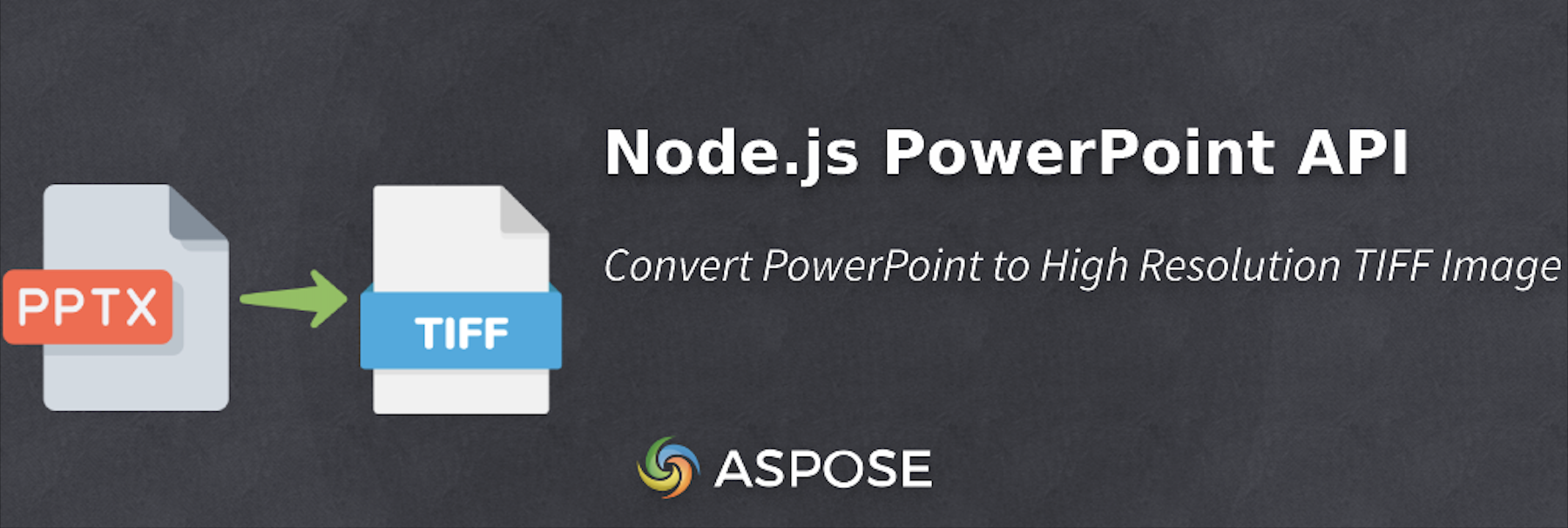 Convert PowerPoint Slide to Image in Node.js - PPT to TIFF