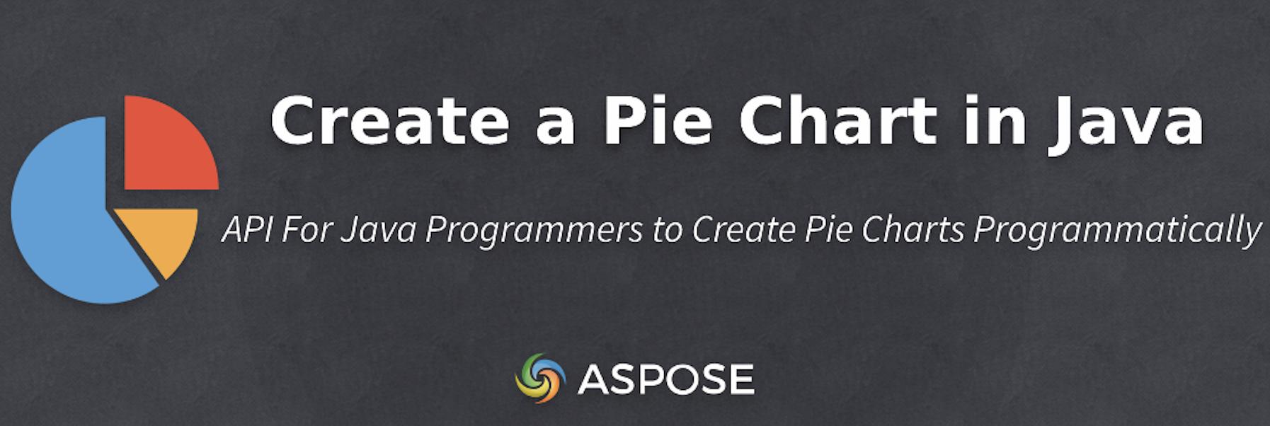 Create a Pie Chart in Java Programmatically