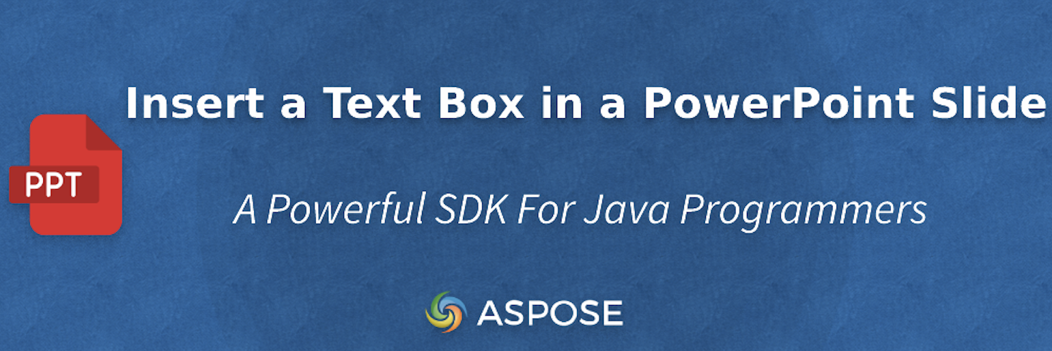 How to Insert A Text Box in Powerpoint Programmatically 