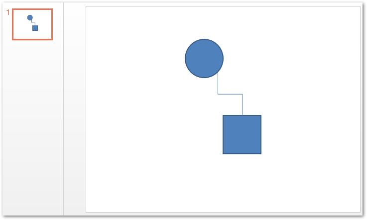 Connect PowerPoint Shapes with a Connector in Python