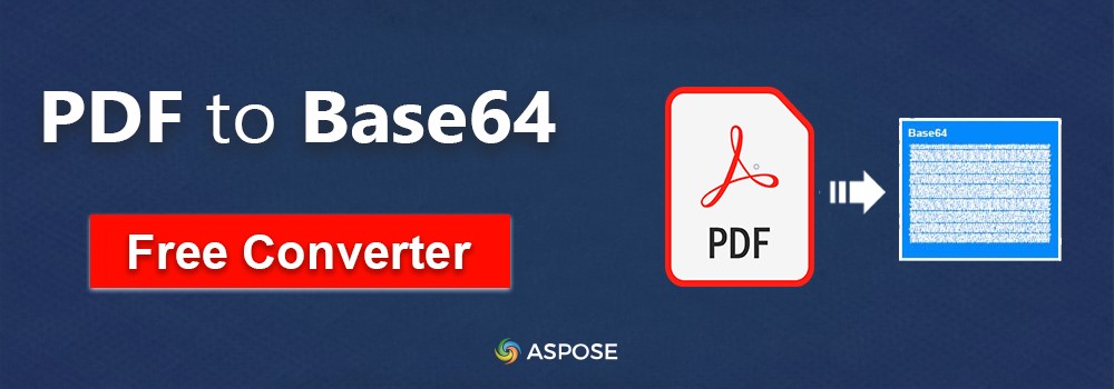 Konvertera PDF till Base64 Online