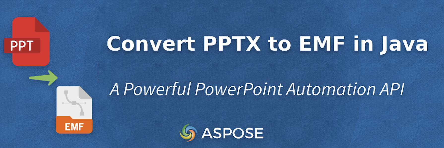 Konvertera Pptx till Emf i Java