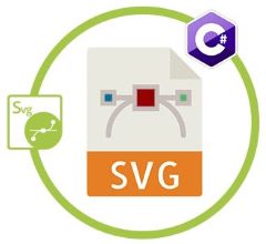 fyll och stryk i SVG med C#