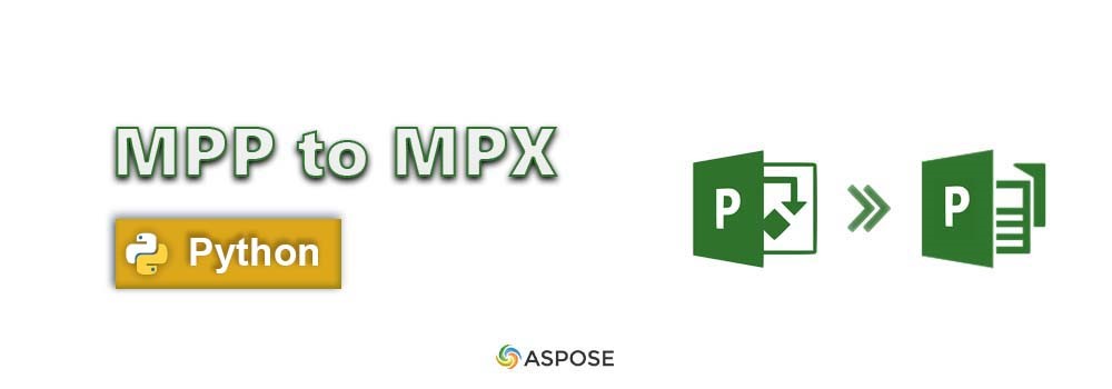 Konvertera MPP till MPX i Python