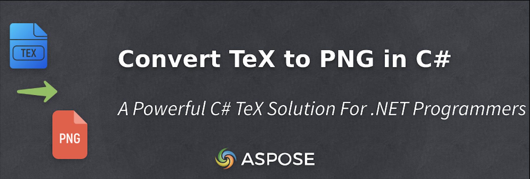 Convert TeX to PNG using a C# TeX Solution