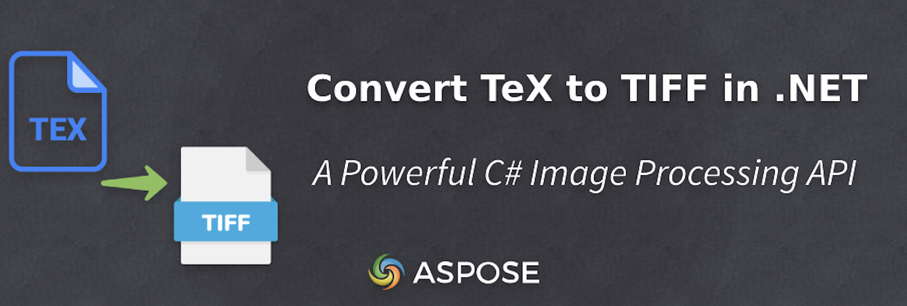 Convert TeX to TIFF Image in C#