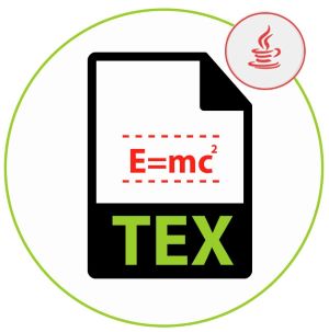 Render LaTeX Math Formulas and Equations in Java